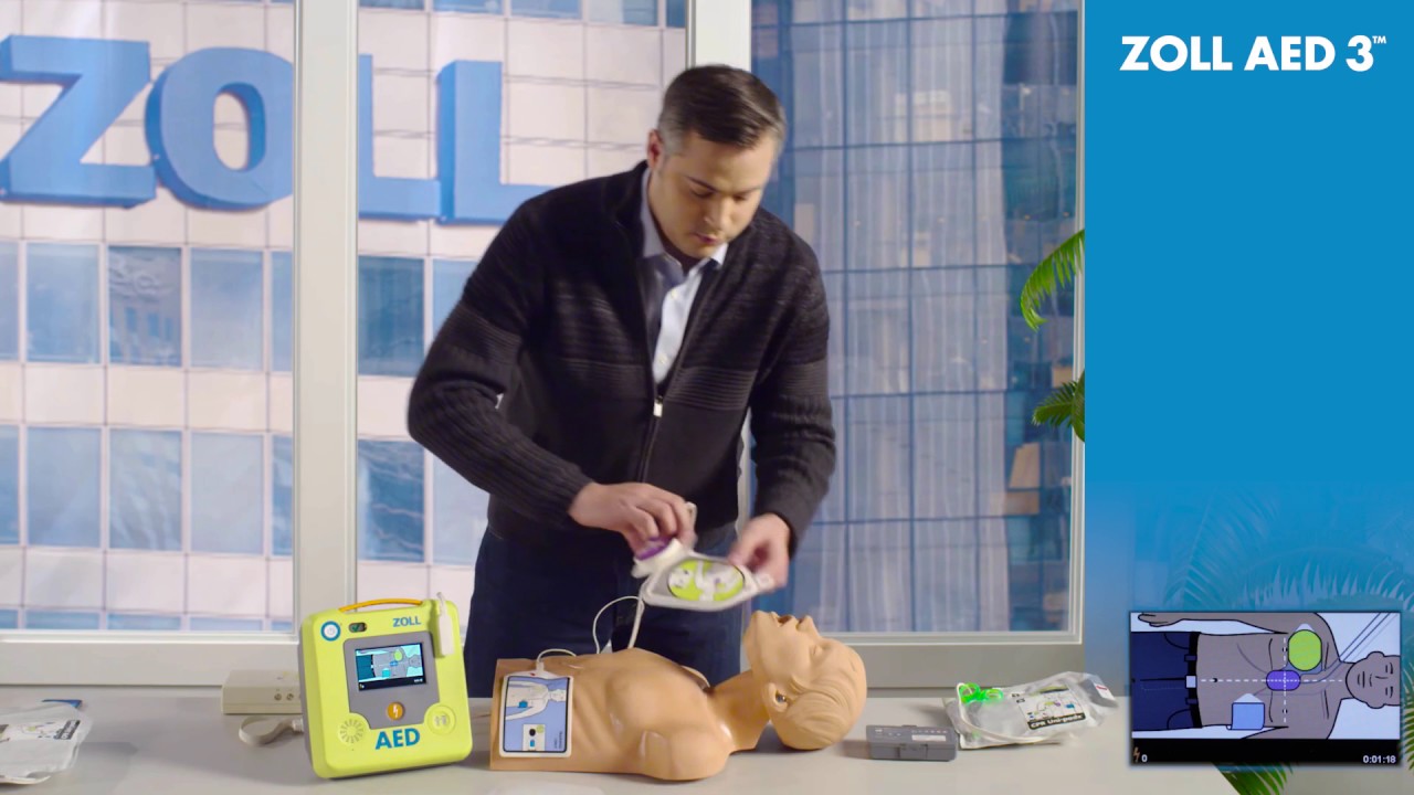Training for Unexpected Heroes using the ZOLL AED 3 (AHA)