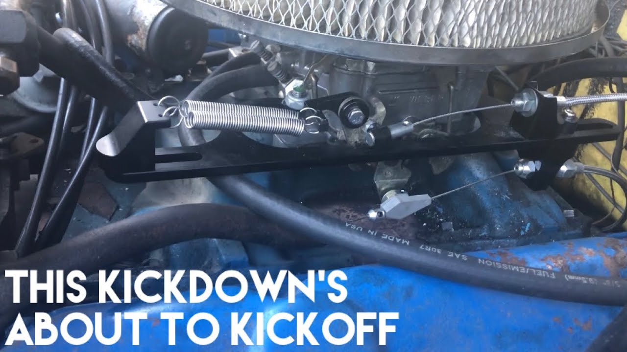 Throttle Cable & A727 Kickdown Linkage Install & Adjustment // NOTaROADRUNNER