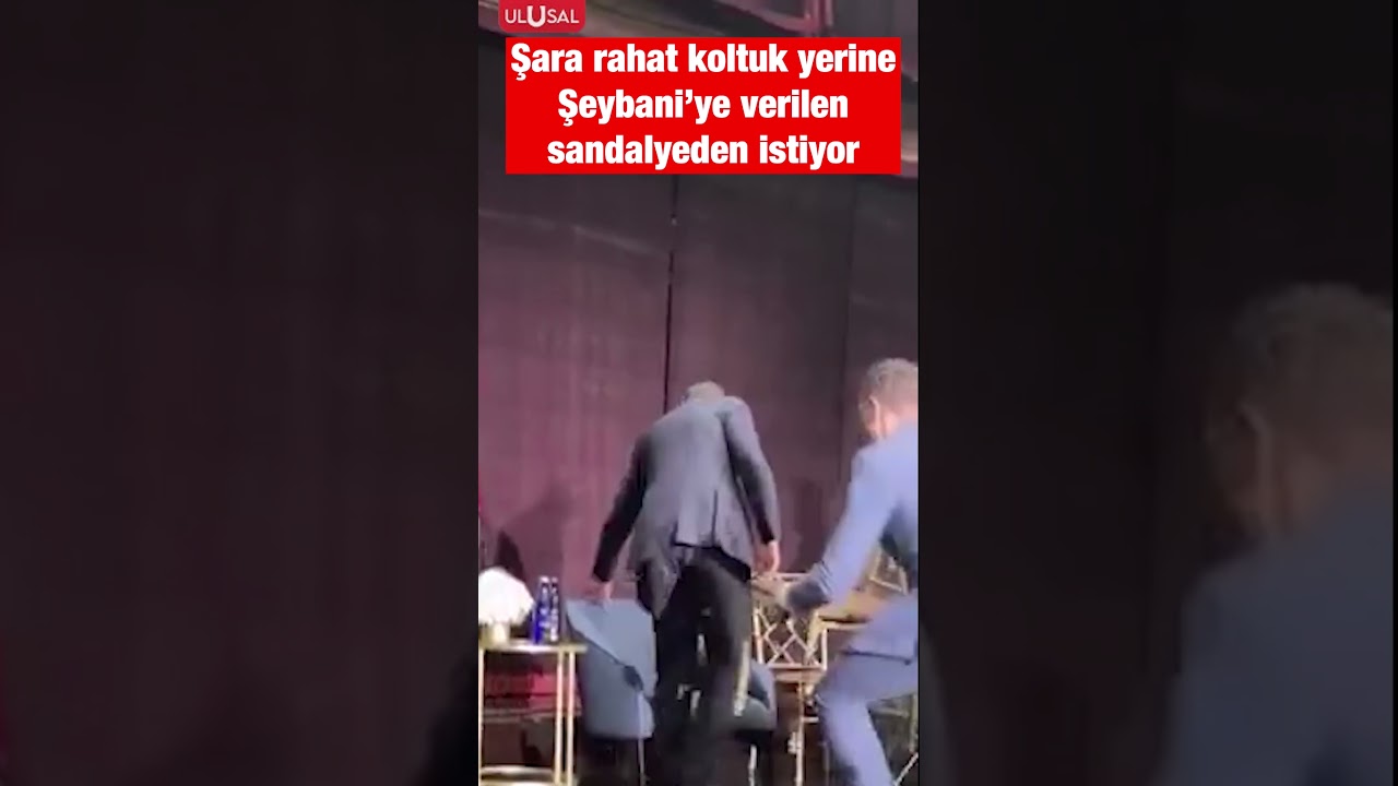 Suriye lideri Şara rahat koltuk yerine Bakan Şeybani'ye verilen sandalyeden istiyor 