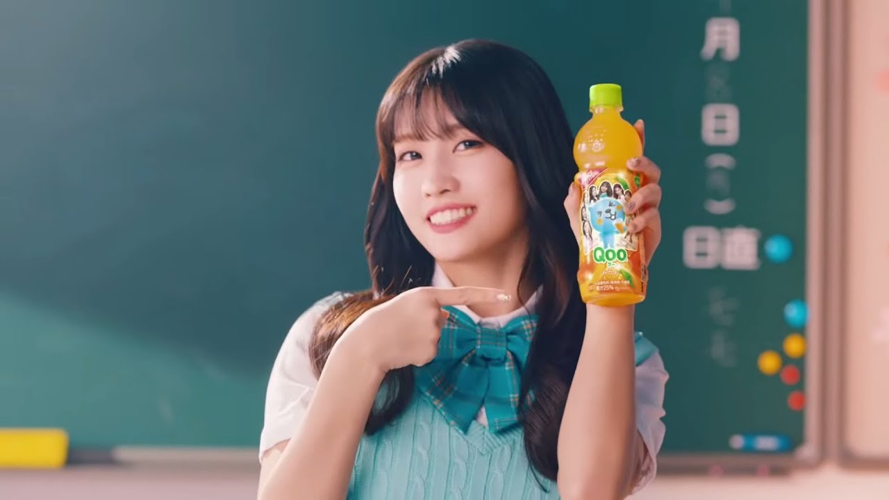 TWICE Qoo CMメイキング Twice Qoo ad making video