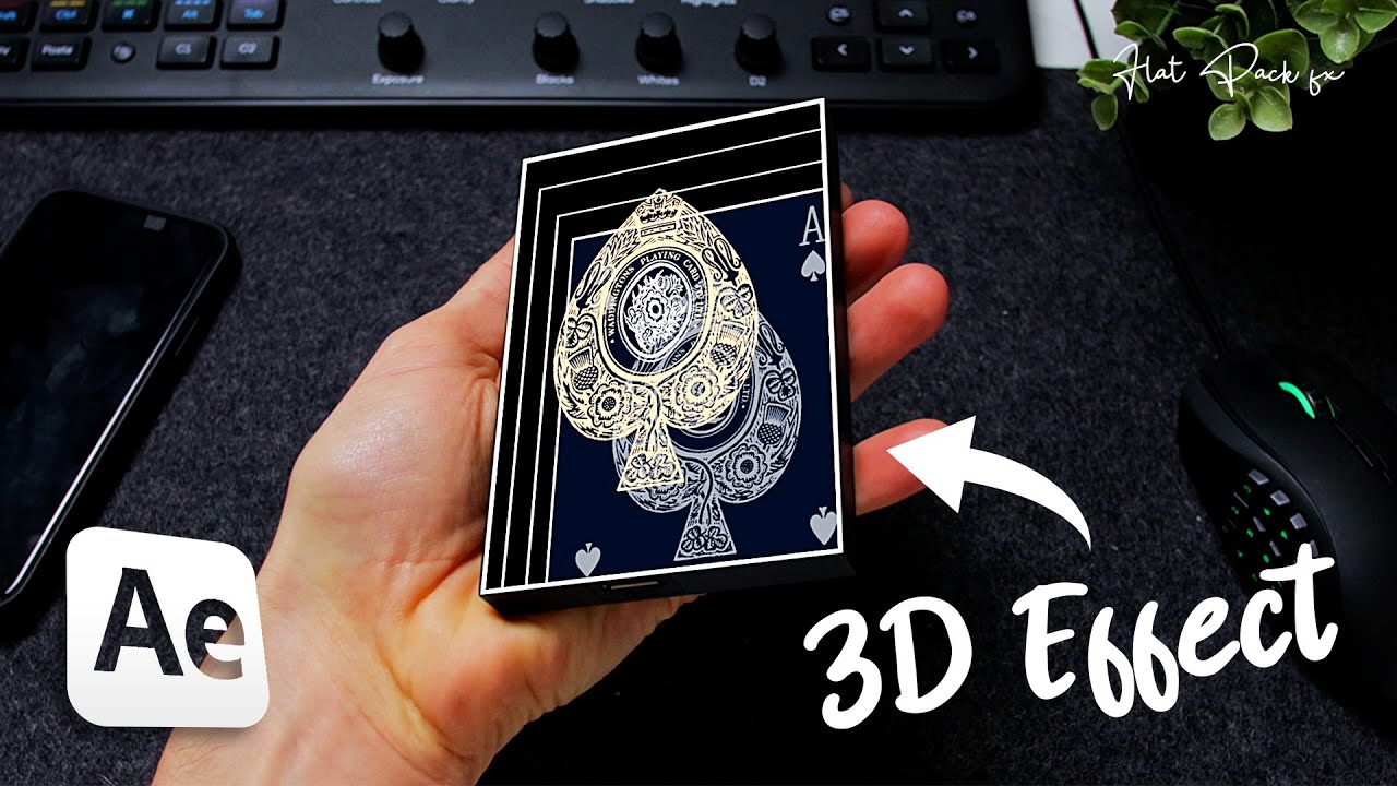 AMAZING Amir Zakeri 3D Cards Effect & Transition - After Effects