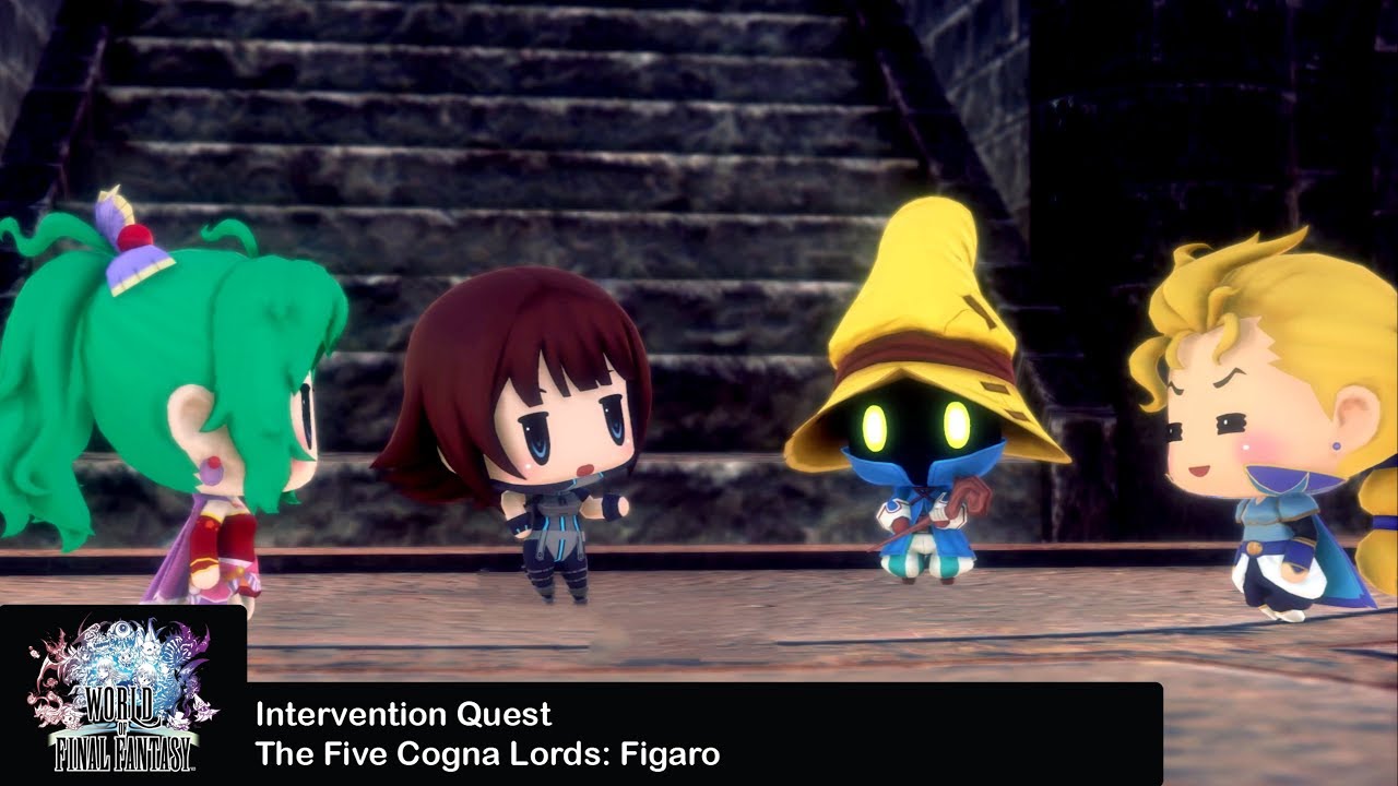 World Of Final Fantasy - The Five Cogna Lords: Figaro Intervention Quest + Mini Game Guide
