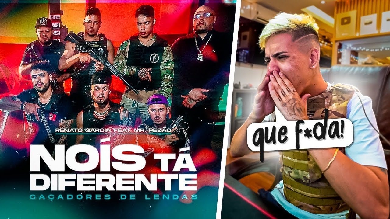 REAGINDO A MÚSICA NOVA DOS CAÇADORES DE LENDA - ME EMOCIONEI