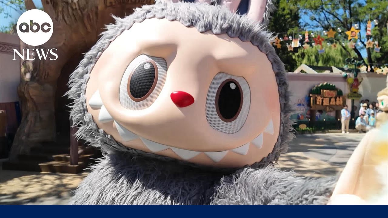 Lifesize Labubus greet guests inside world's first POP MART theme park