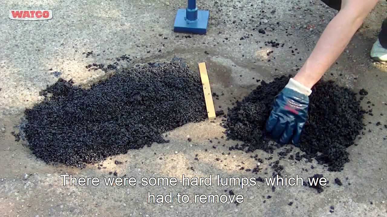 Pothole repair challenge | WATCO® Bitu-Mend®