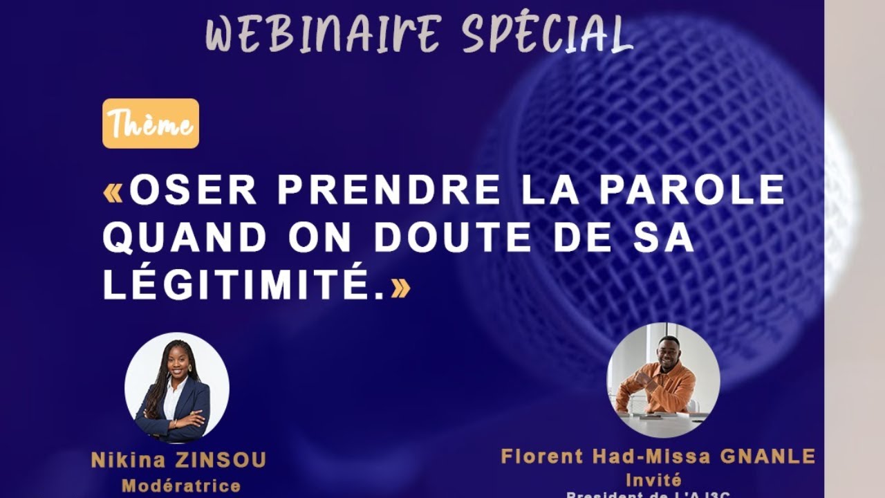 Oser prendre la parole quand on doute de sa légitimité.