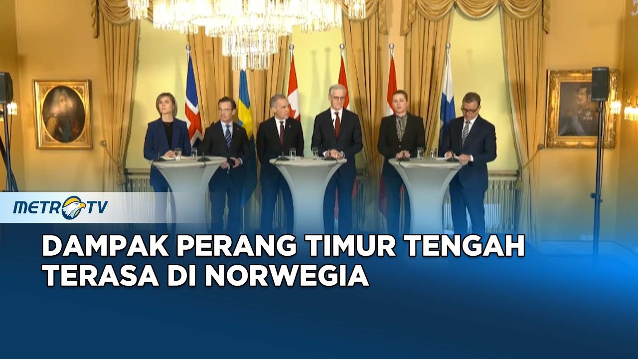 PM Norwegia Tegaskan Negara-Negara Nordik Tak Mulai Perang Timur Tengah