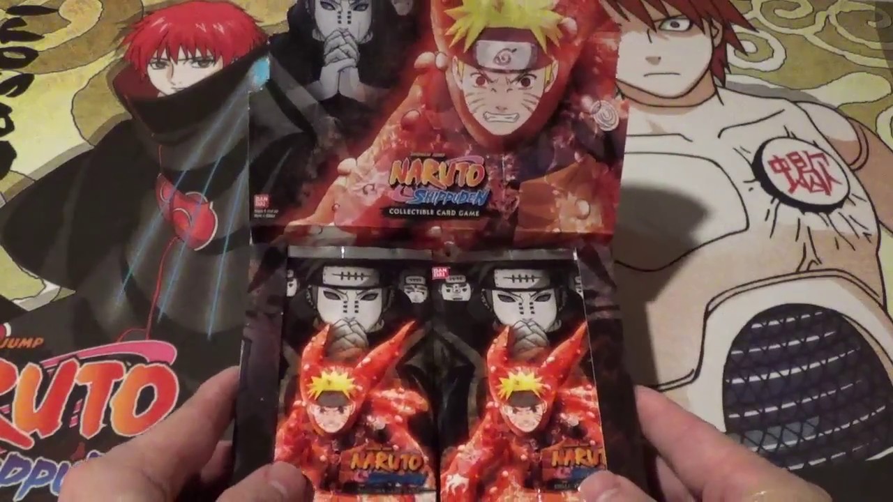 Naruto CCG Path of Pain Booster Box Opening!