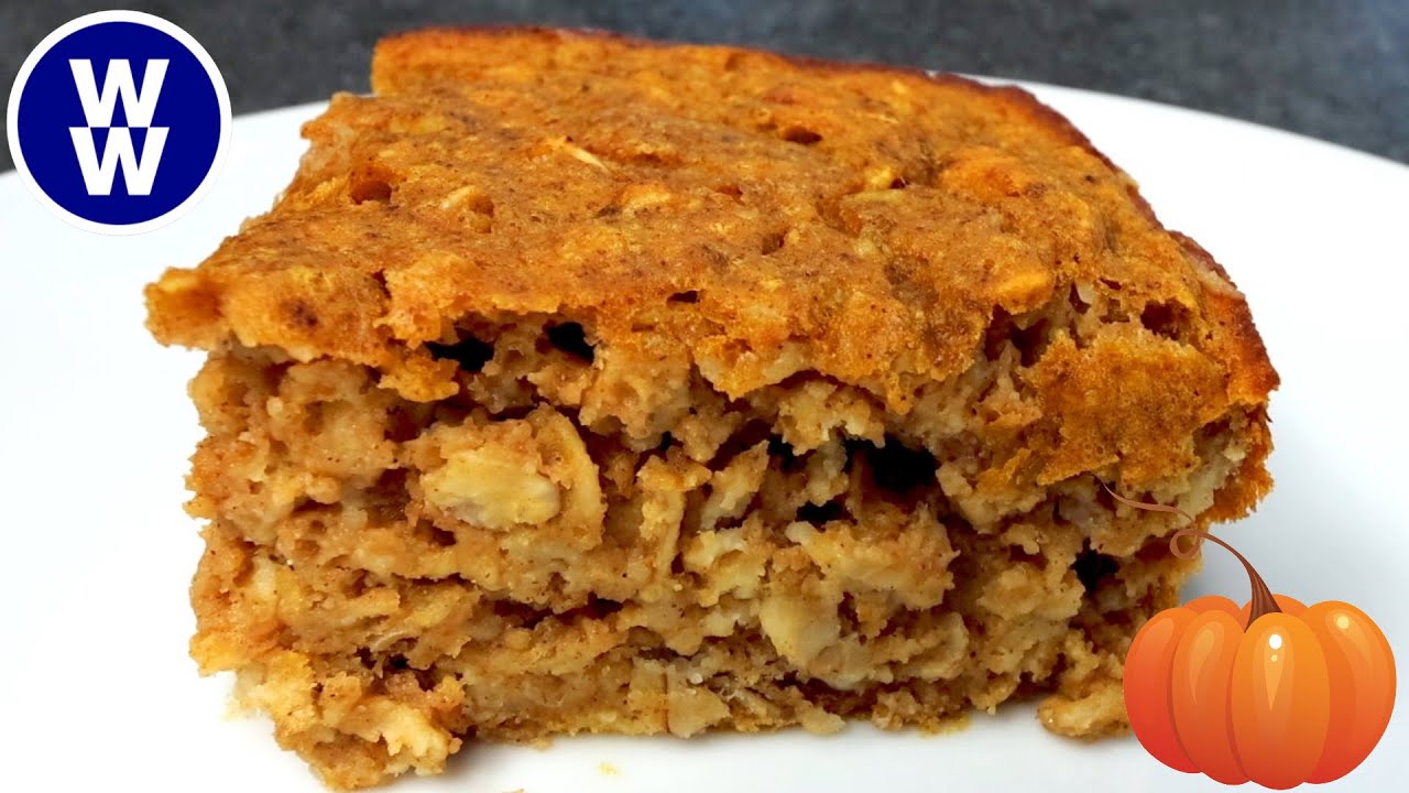 Pumpkin Spice Protein Pancake Bars🎃 WW Breakfast Meal Prep/Weight Watchers Recipe /Calories & Macros