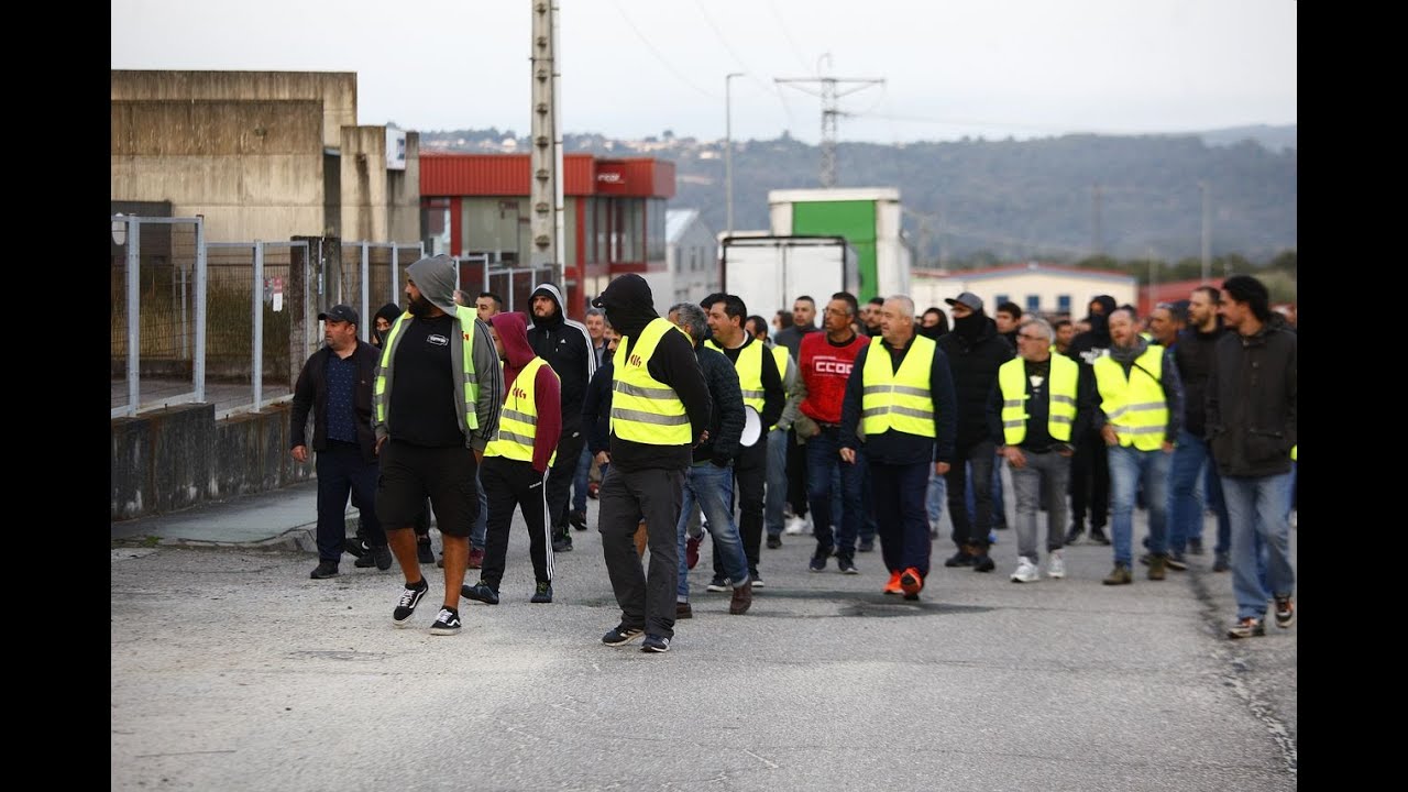 Nueva jornada de huelga del sector del siderometal en Ourense
