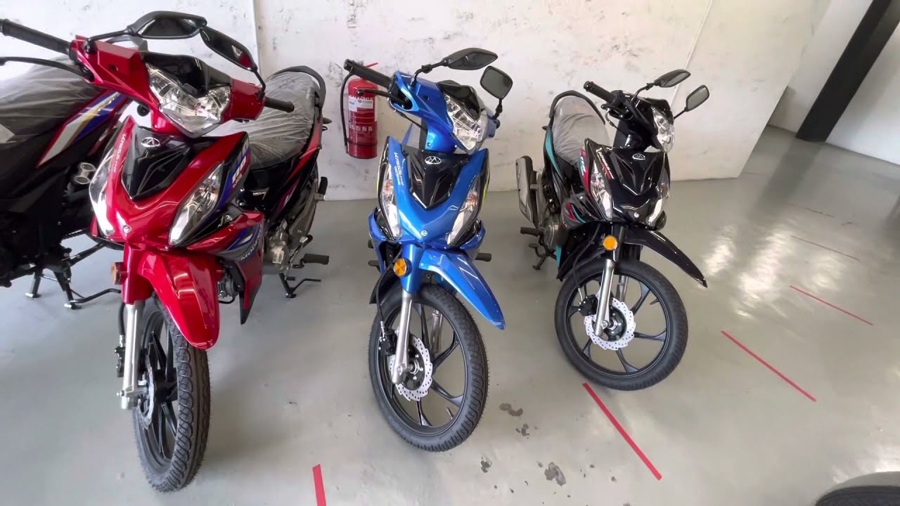 KRISS 110 DISC BRAKE 2021 RED, BLUE & BLACK COMPARISON