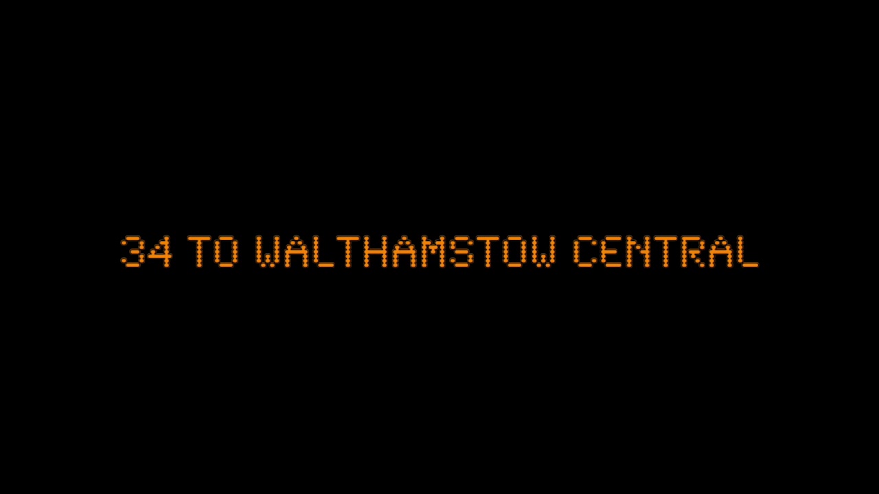 34 to Walthamstow Central