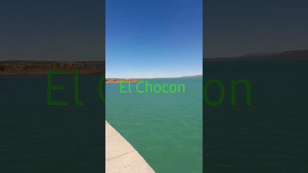 Represa El Chocon. Neuqu&eacute;n. Argentina