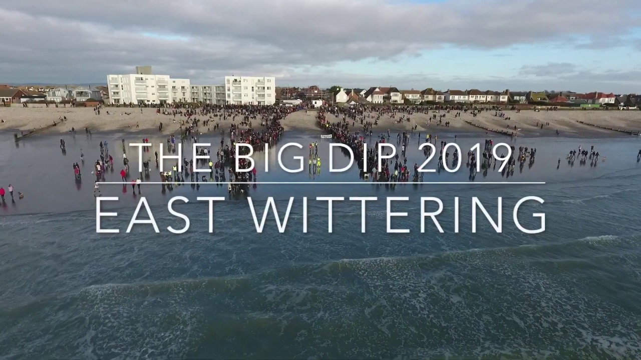 The Big Dip 2019 East Wittering | 2019 Drone Video