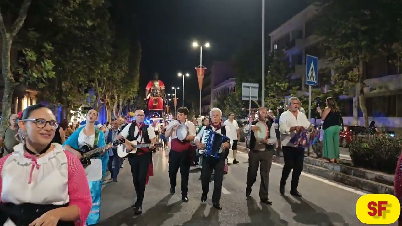 Messina - Passeggiata dei Giganti da Piazza Unione Europea a Piazza Castronovo  - 14/ 08 /2024