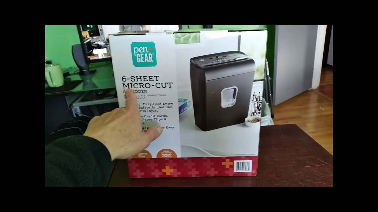 6 sheet Pen Gear Shredder review Jan 2024
