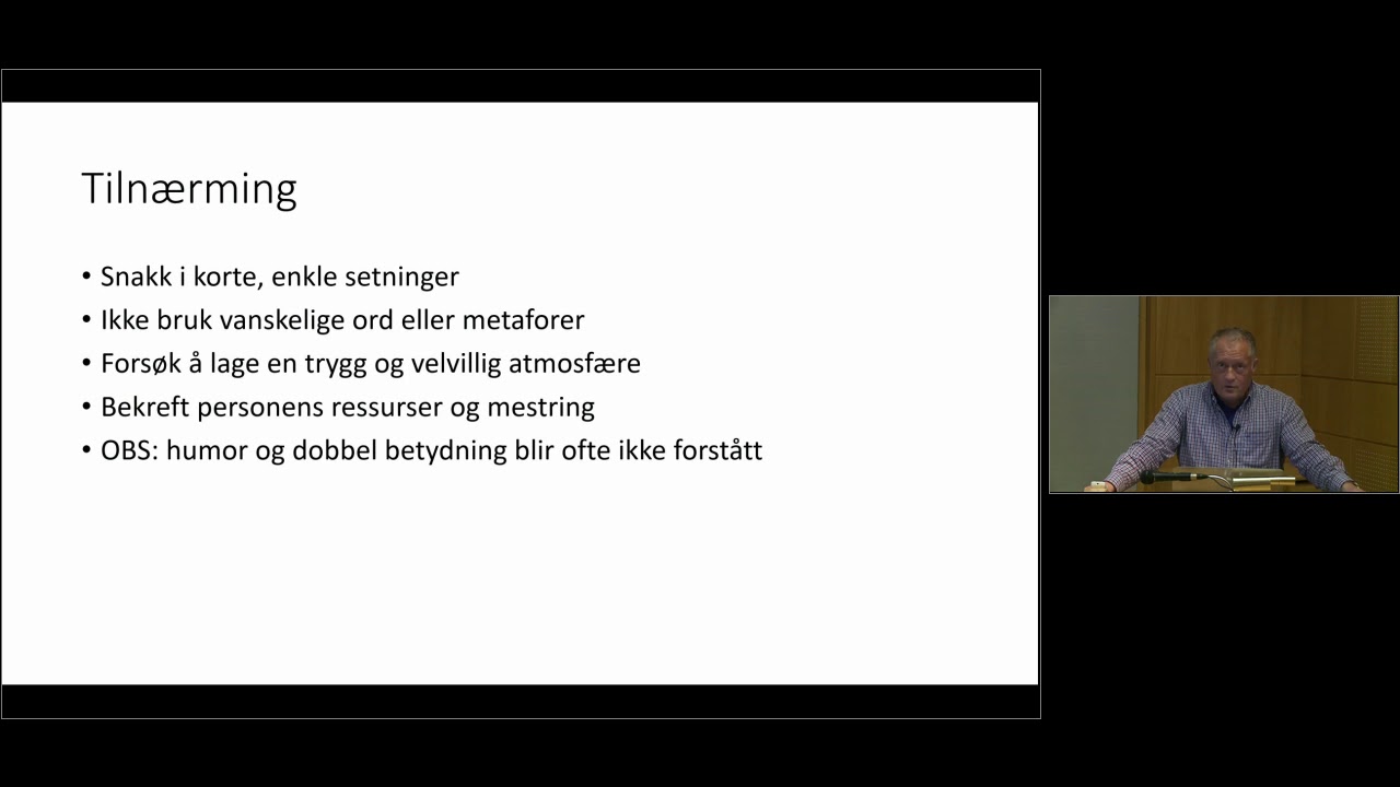 Lars Linderoth: Tilnærming ved positive symptomer (psykose)