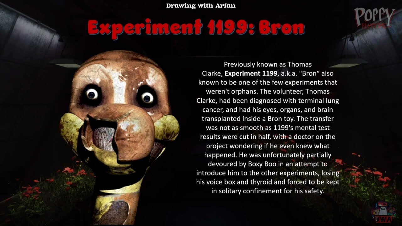 I try to make List of Experiments Poppy Playtime Chapter 1,2,3,4 | All Experiments of Poppy Playtime