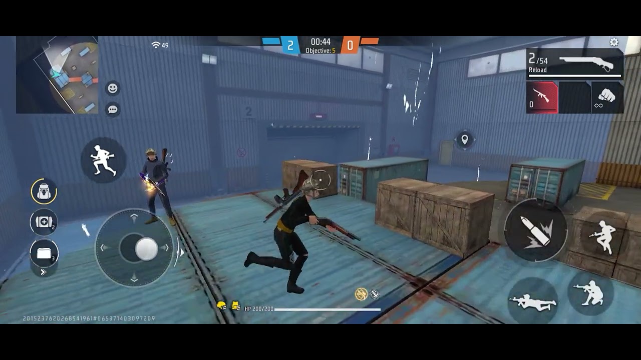 FREE fire lone wolf (Iron Cage) gameplay hd quality video 5 V/s 1 kill trick 🔥⚡ ||