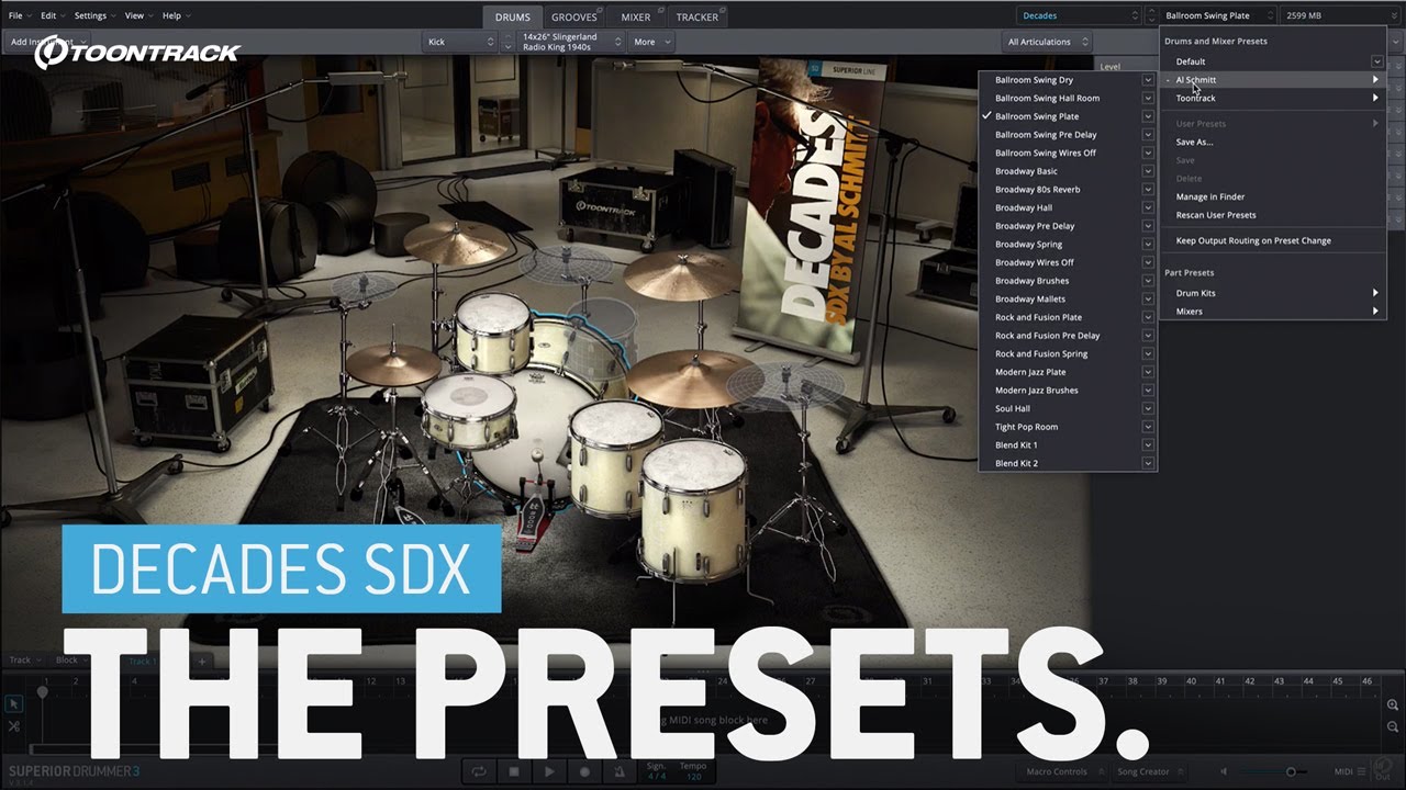 Decades SDX &ndash; The Presets