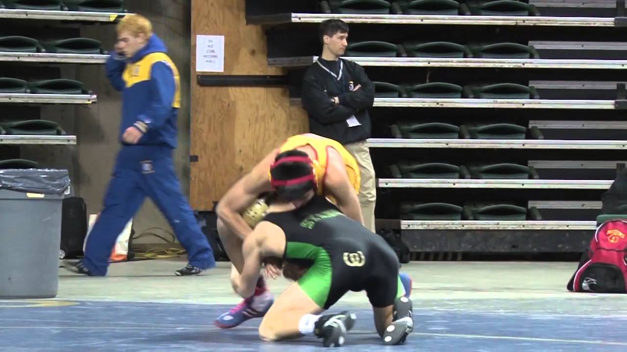 HS Wrestling: Gianni Ghione of Brick Memorial defeats Nick Amores of North Bergen, 113lbs
