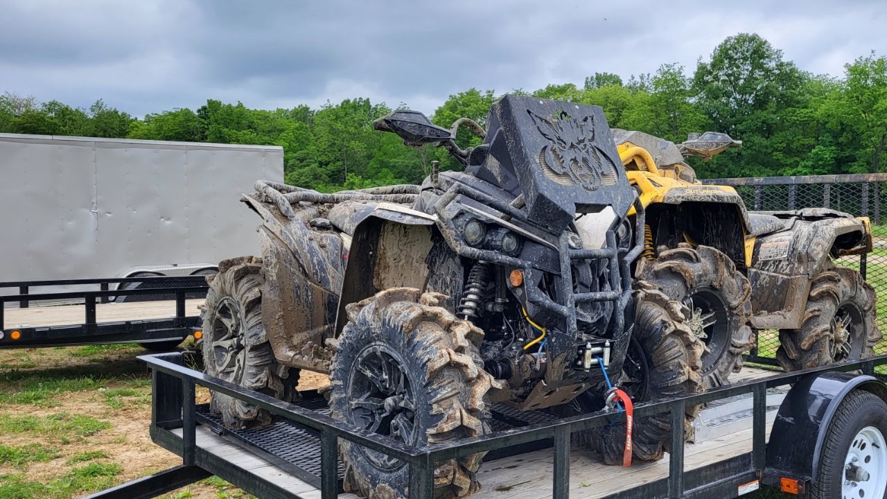 The 2022 Can Am renegade 650 xmr is BACK! Hittin some thick mud!