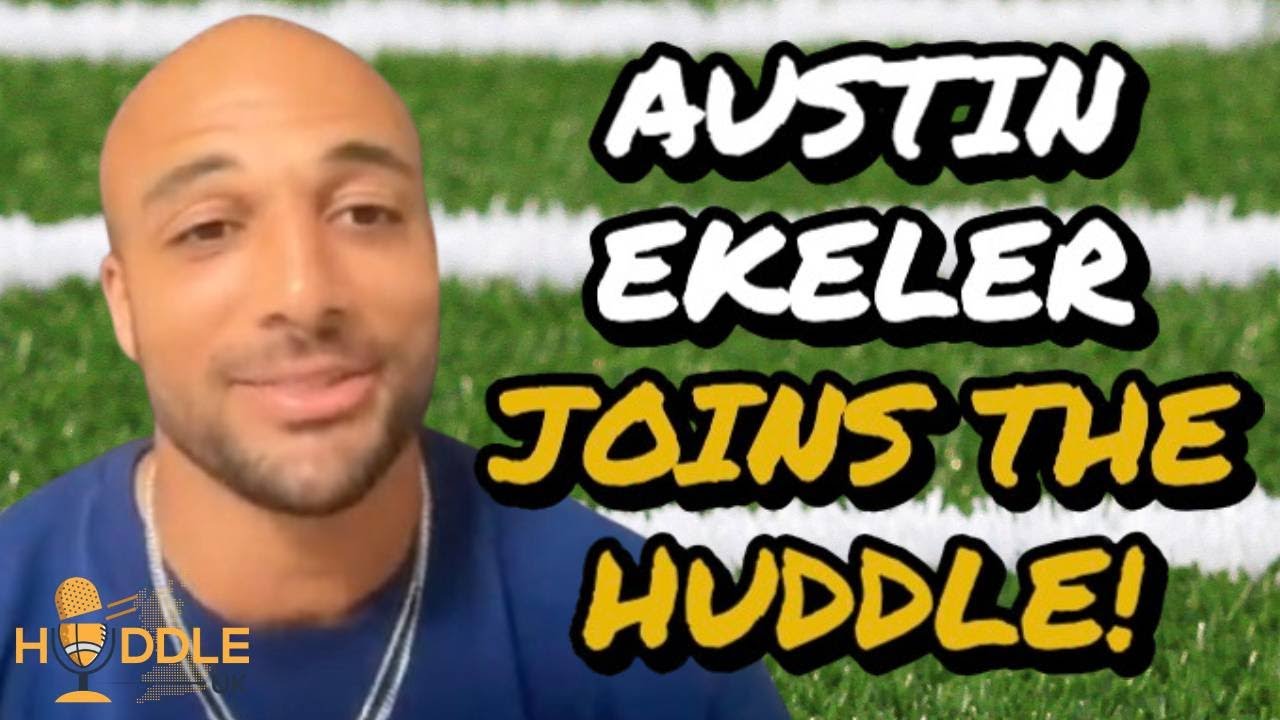 Austin Ekeler talks Commanders, Chargers & Charity | HuddleUK - Episode 21