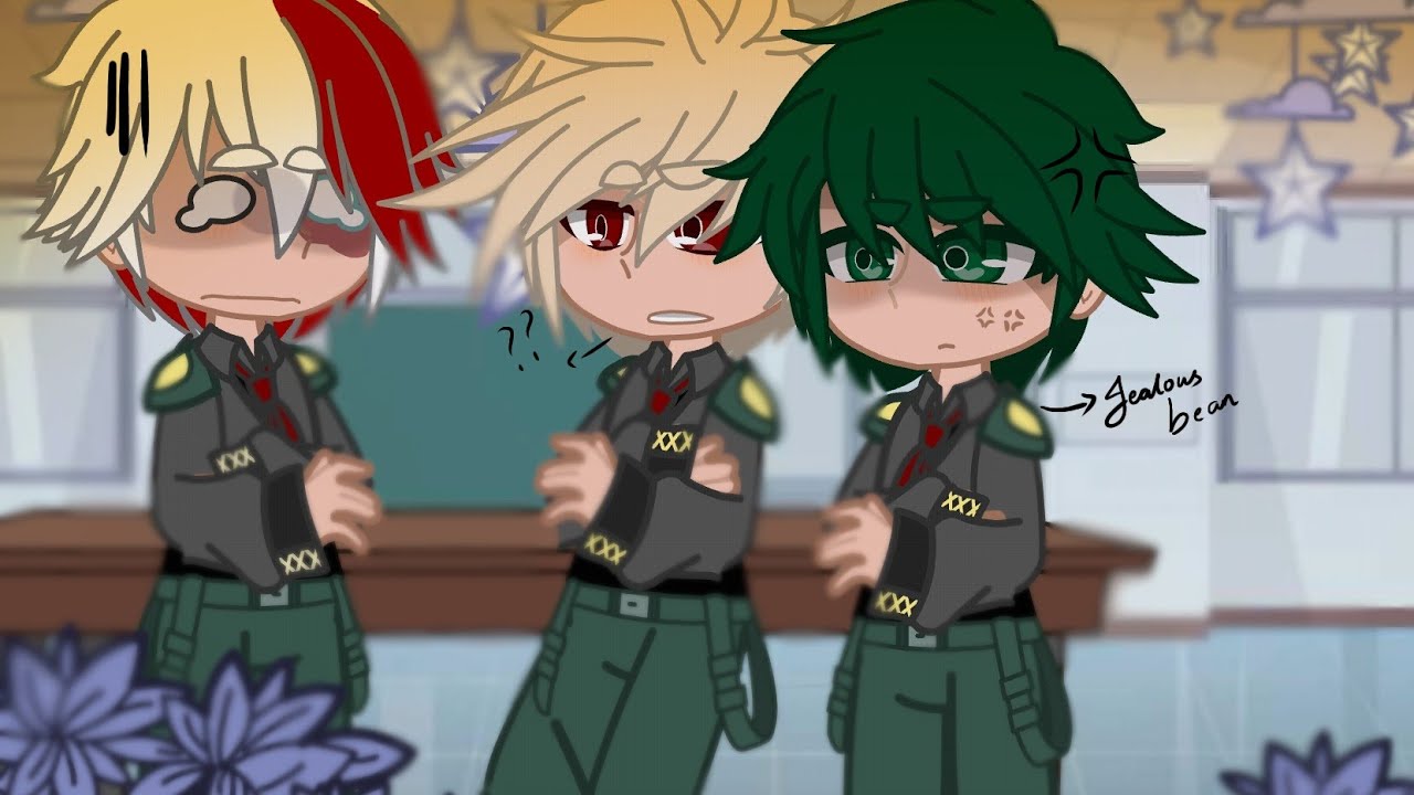 Deku needs attention...💕 [] MHA [] skit [] BKDK [] ft : shoto, Kirikami [] °•{SuGaR._.CuBe}•°