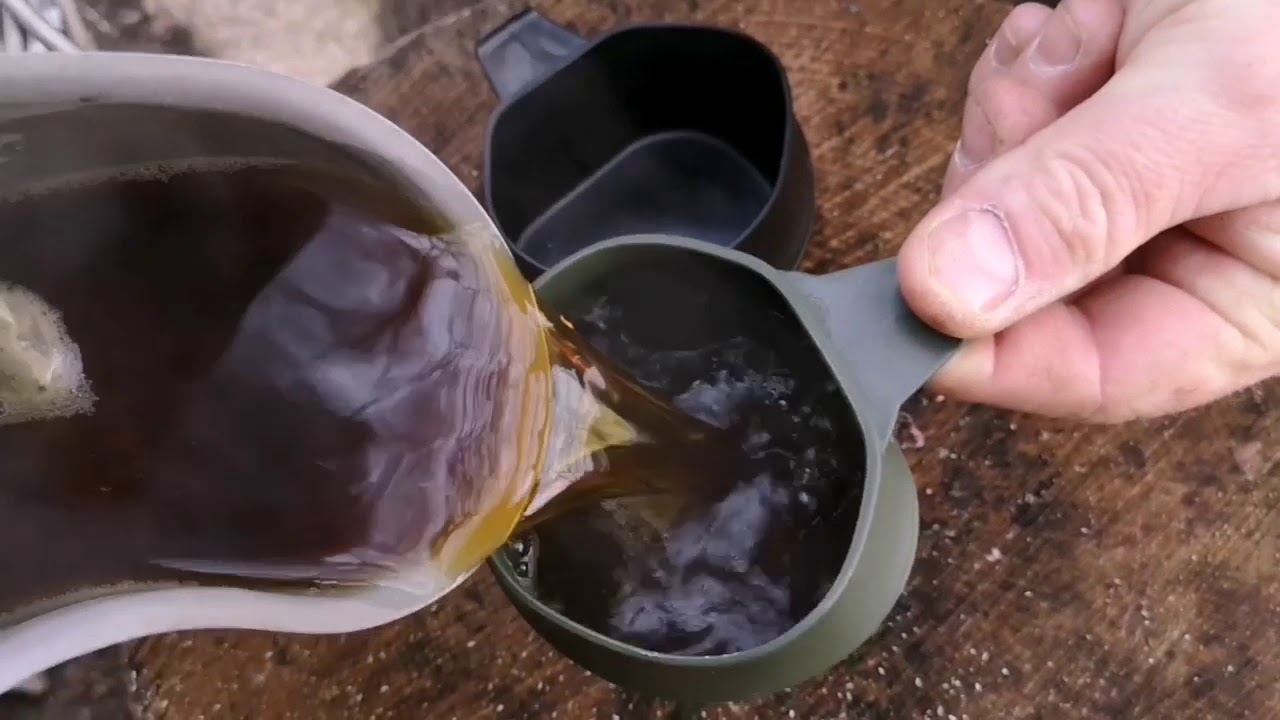 Bushcraft in Danmark, meaking fire, and food.