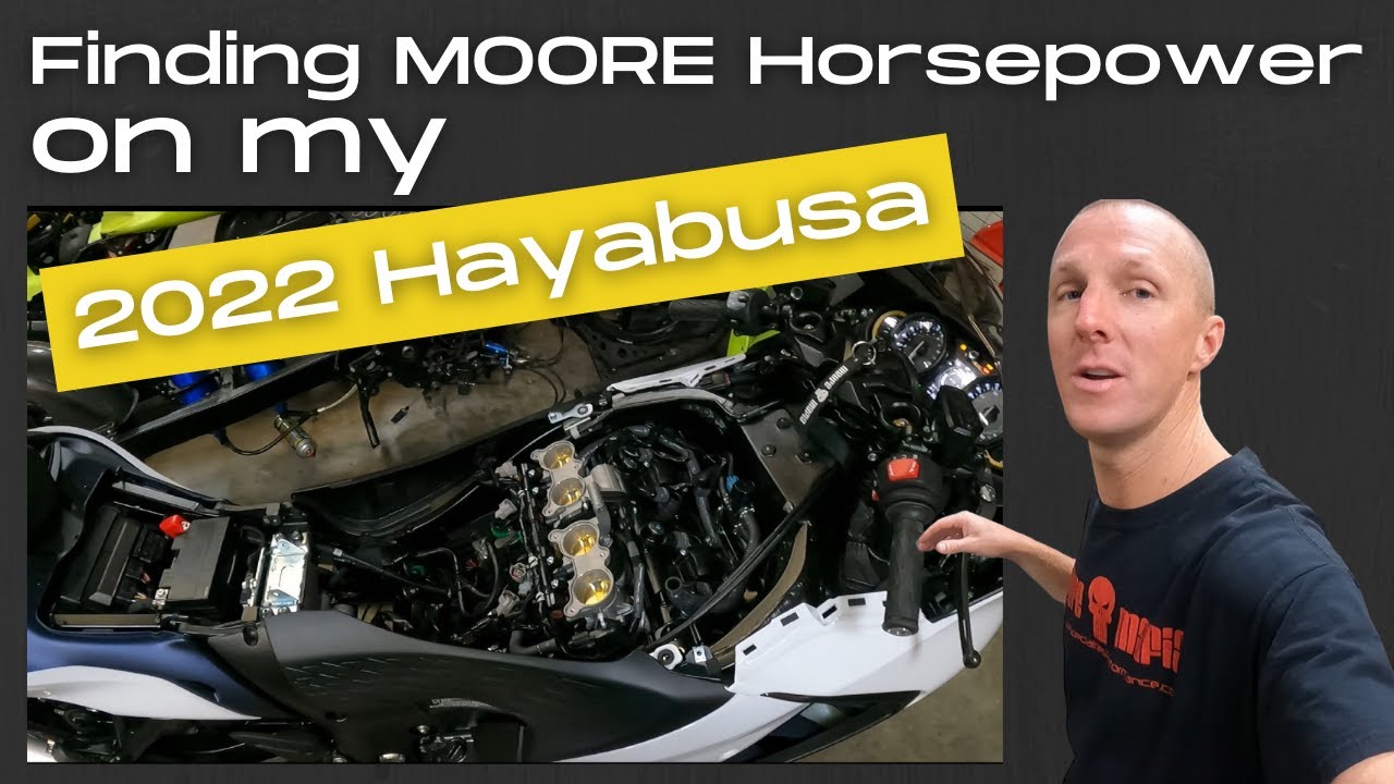 Finding MOORE Mods on my 2022 Hayabusa
