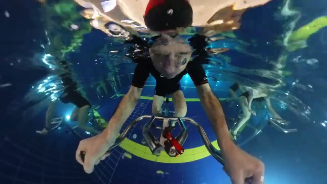 #hydrobike #insta360 #palestra #piscina