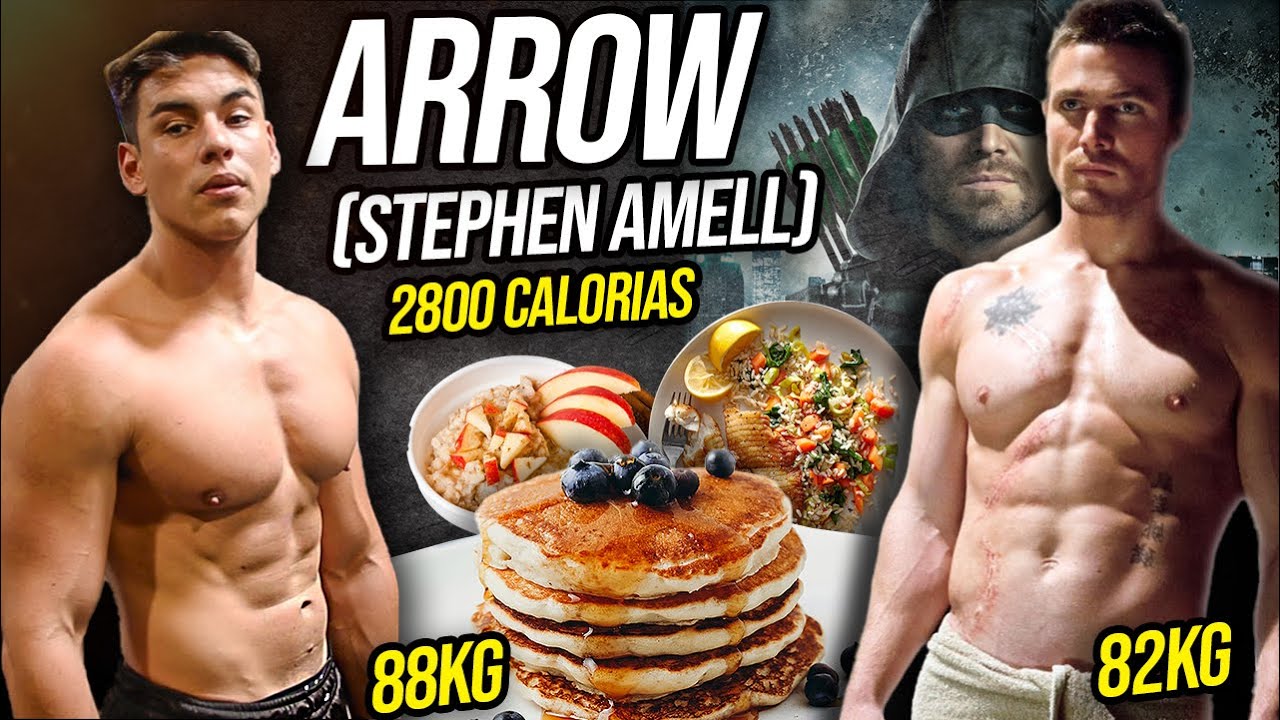 FIZ A DIETA DO ARROW [Stephen Amell] POR 1 DIA! // *Shape trincado * Dieta dos Famosos na PRÁTICA!!