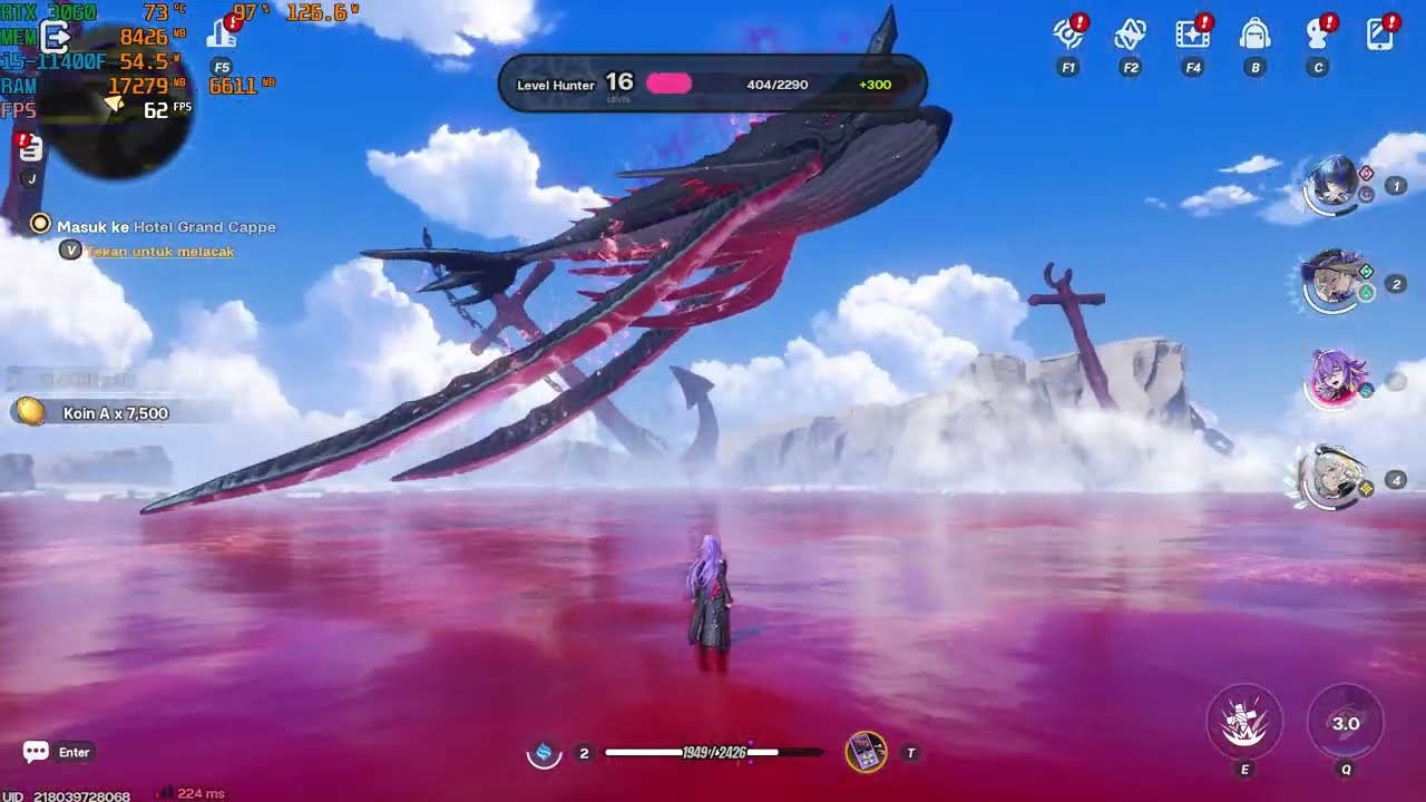 Whale BOSS - Neverness To Everness CN