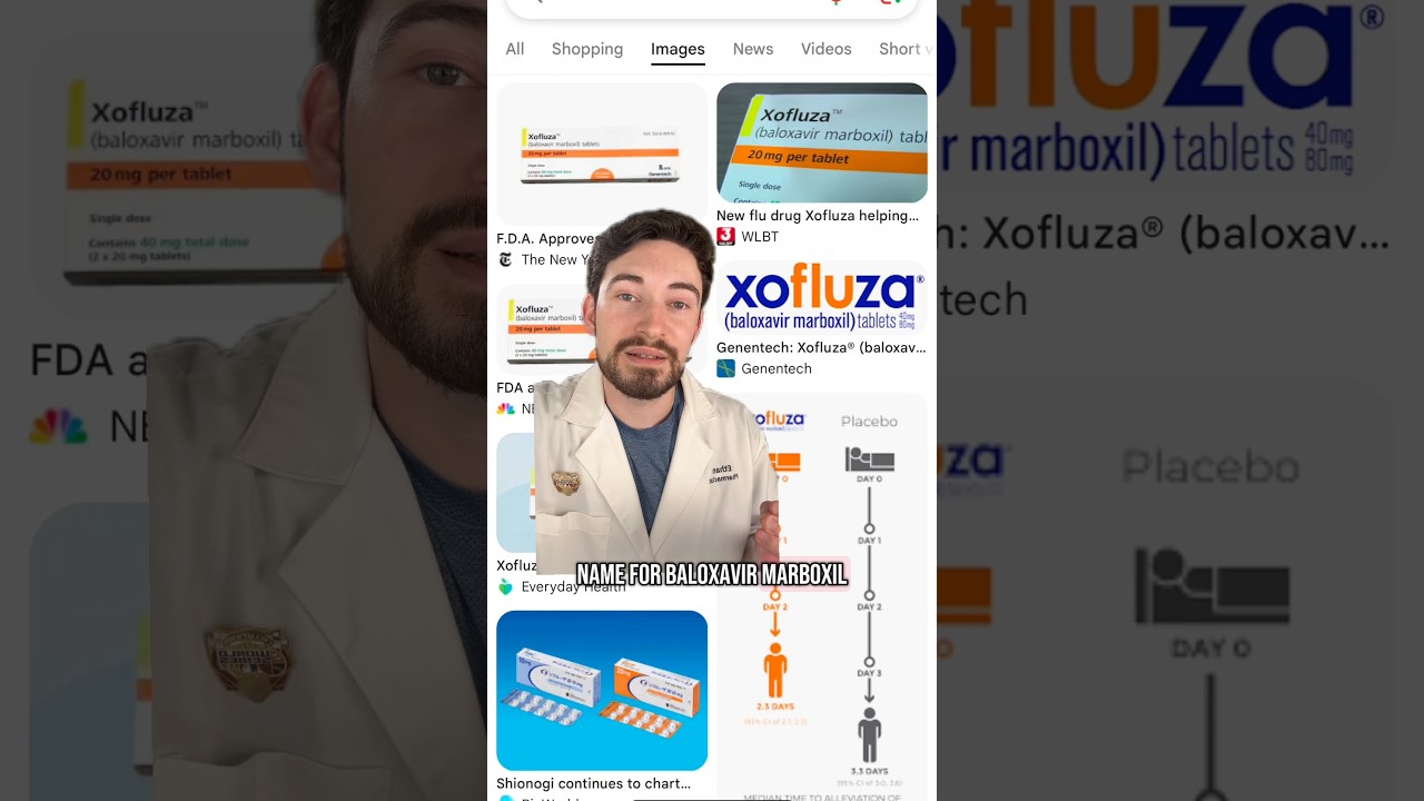 A TREATMENT FOR THE FLU?!? Pharmacist reviews Xofluza #flu #fluseason