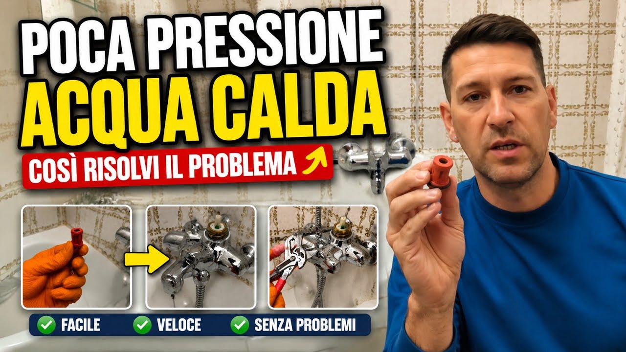 Poca pressione acqua rubinetto?Così risolvi il problema🤯#silenziatore#pressione#pocaacqua