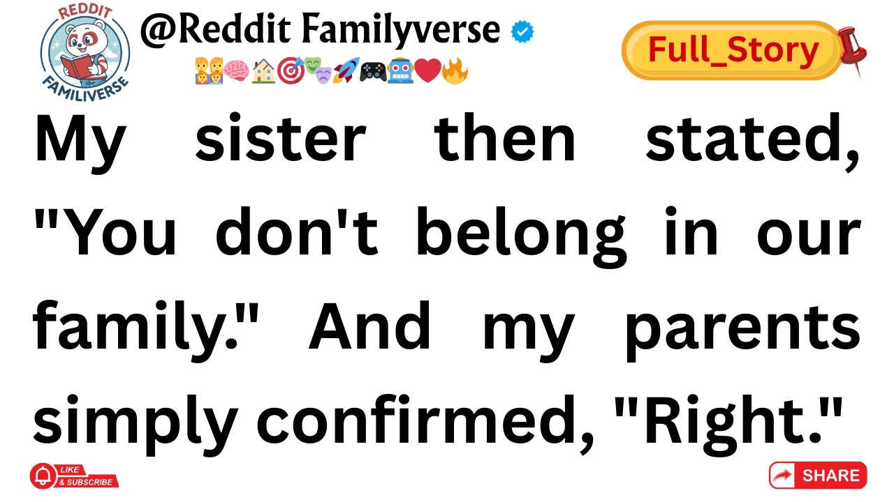 (Full Story)My sister then stated, 