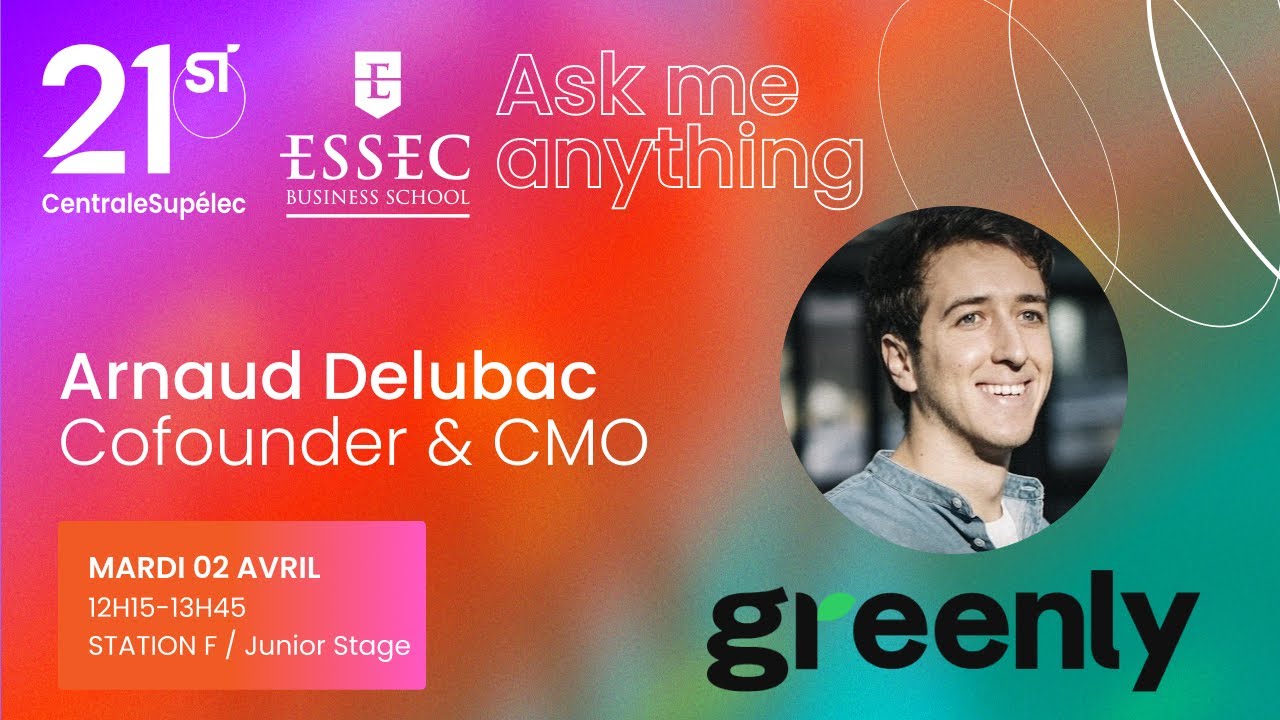 Conversation exclusive avec Arnaud Delubac, cofondateur de Greenly