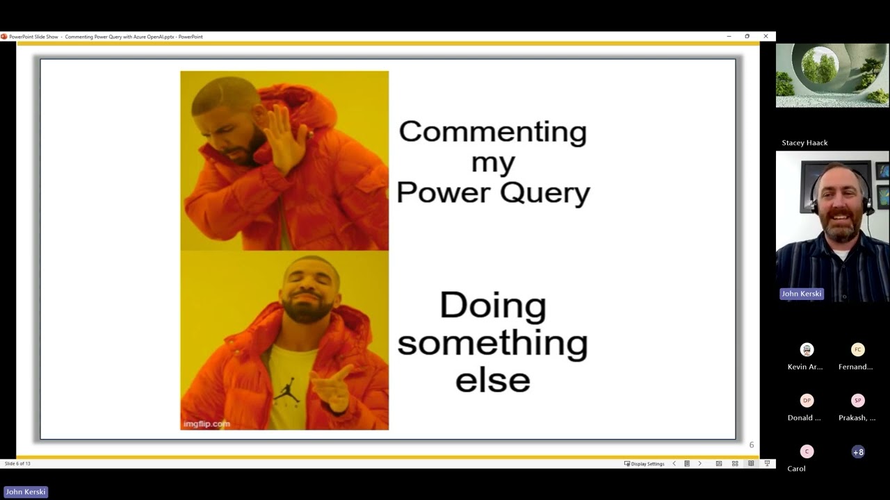 June 2024   Commenting Power Query with Azure OpenAI   John Kerski