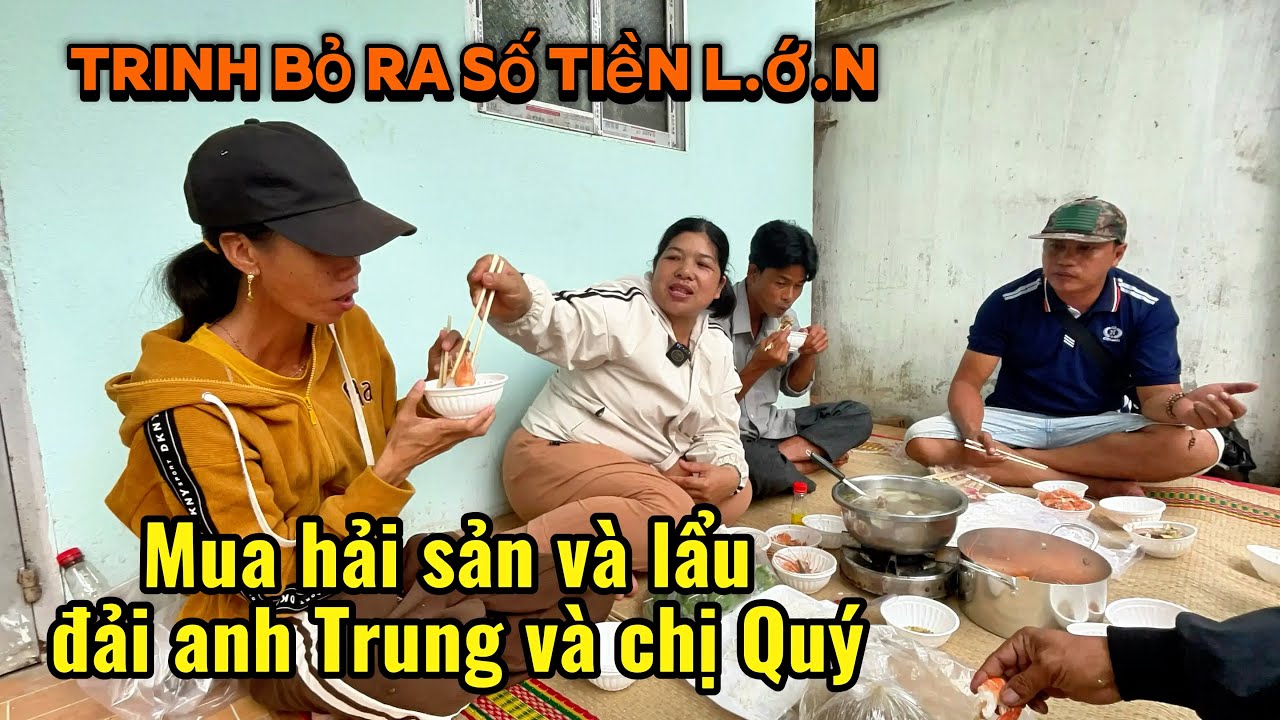 Chấn động hôm nay Trinh b.ỏ ra 10 ngày bán vé số lấy t.i.ề.n mua đồ đải vợ chồng anh Trung