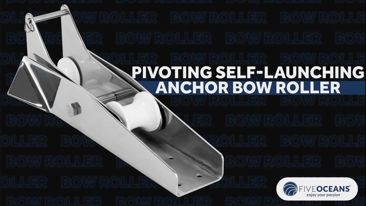 Pivoting Self-launching Anchor Bow Roller FO3696 BY: FIVE OCEANS