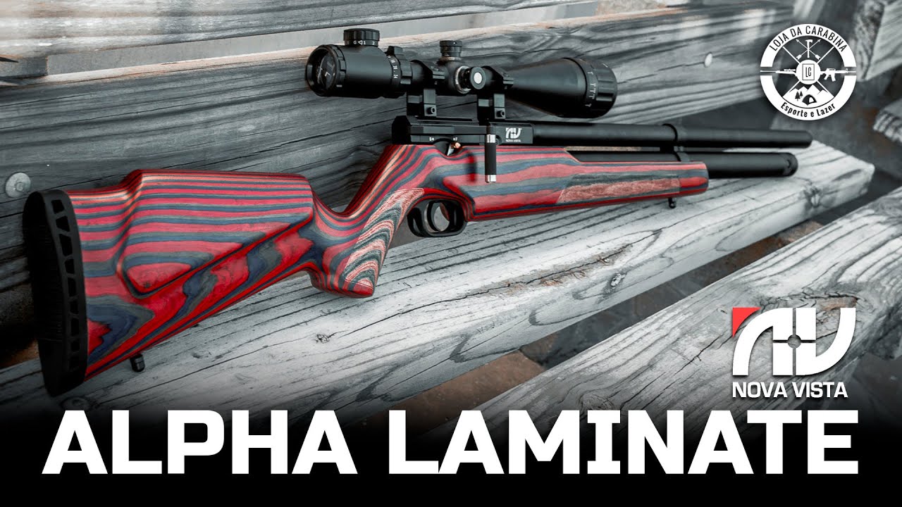 Carabina PCP Alpha Nova Vista Laminate 5.5mm
