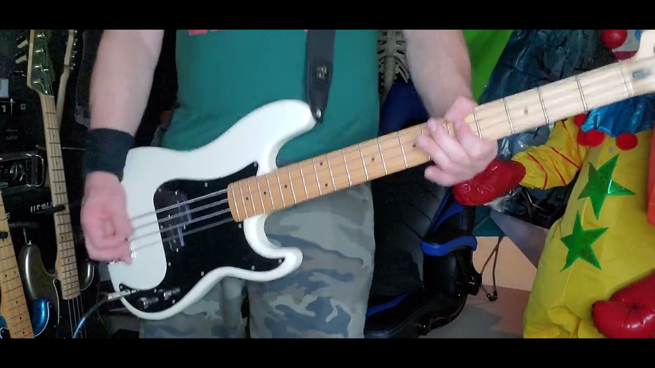 The Ramones -- I Don't Want to Grow Up bass cover / play along