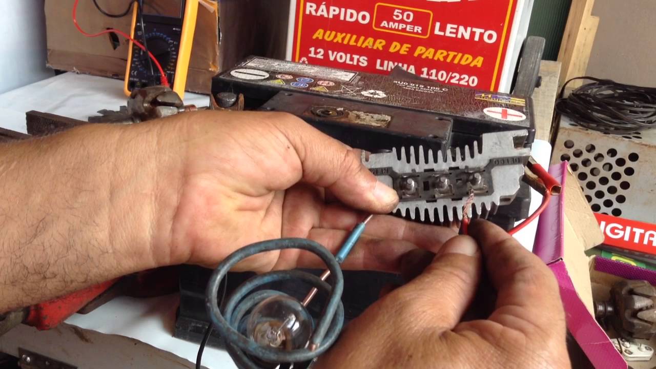Mendonça - alternador do chevete 2/3 teste das peças.