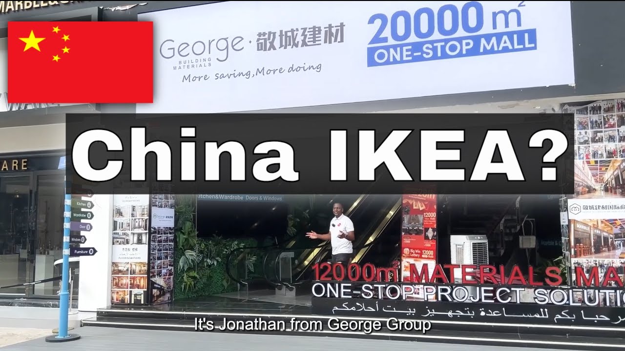 Challenge: 10 MINS to visit 20000m&sup2; showroom in Foshan #buildingmaterials