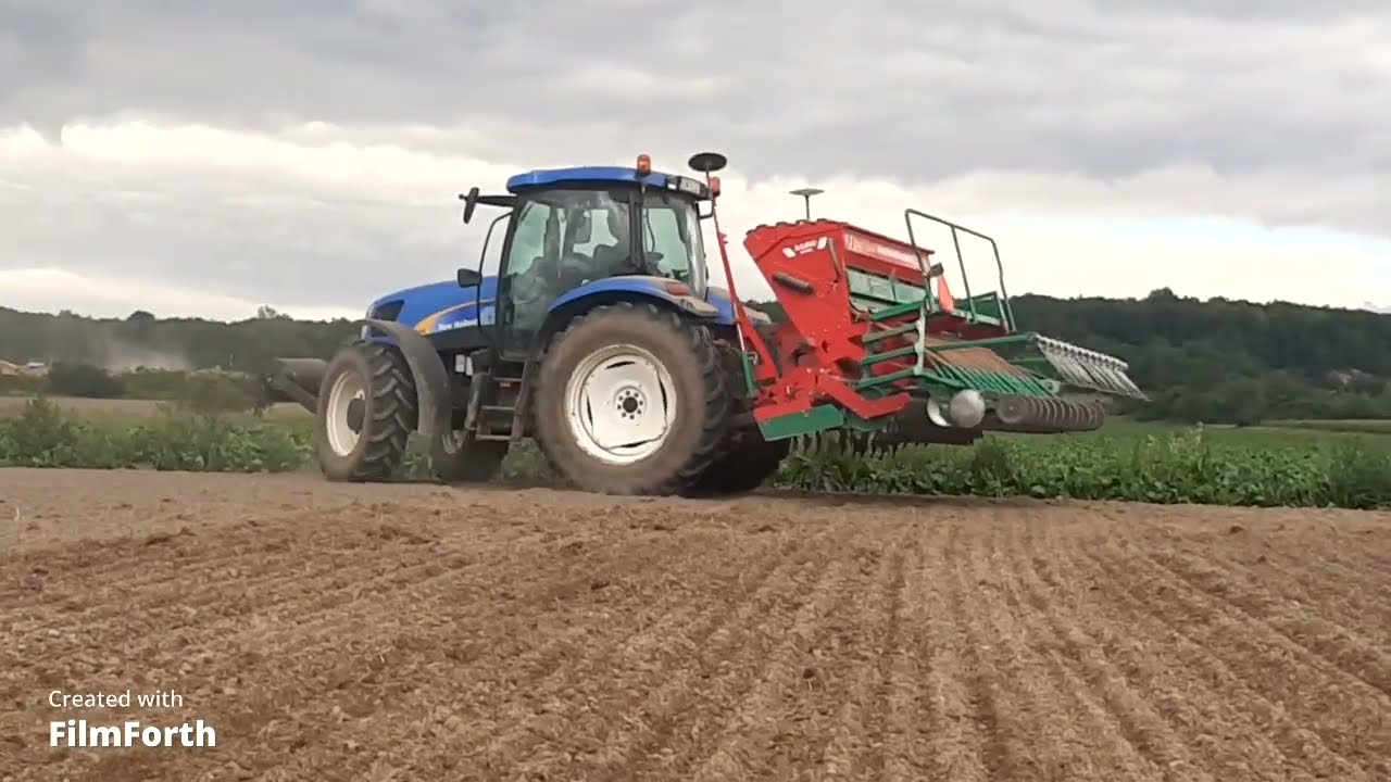 ☆ Siew rzepaku 2022 ☆ New Holland ts110a ☆ Agro-Masz ☆ Zetor Major 80 ☆