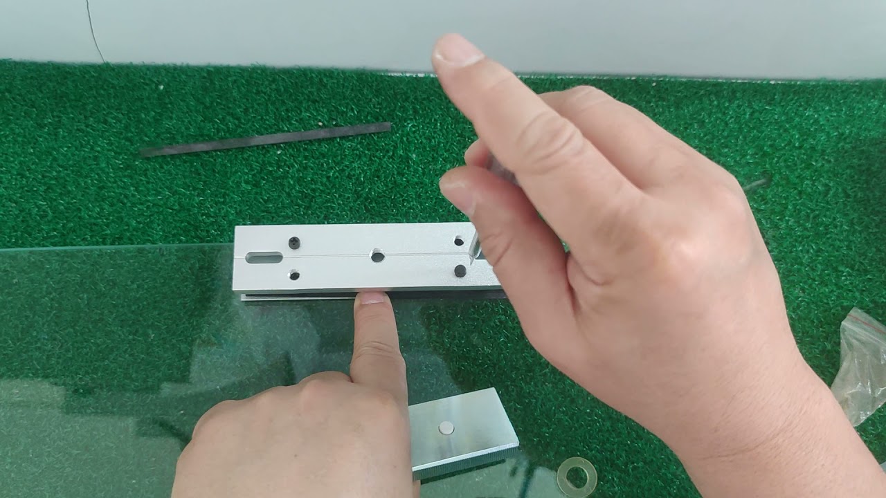CARA PASANG DOOR LOCK MAGNET PASANG DI PINTU KACA JSL BEJO SHOP