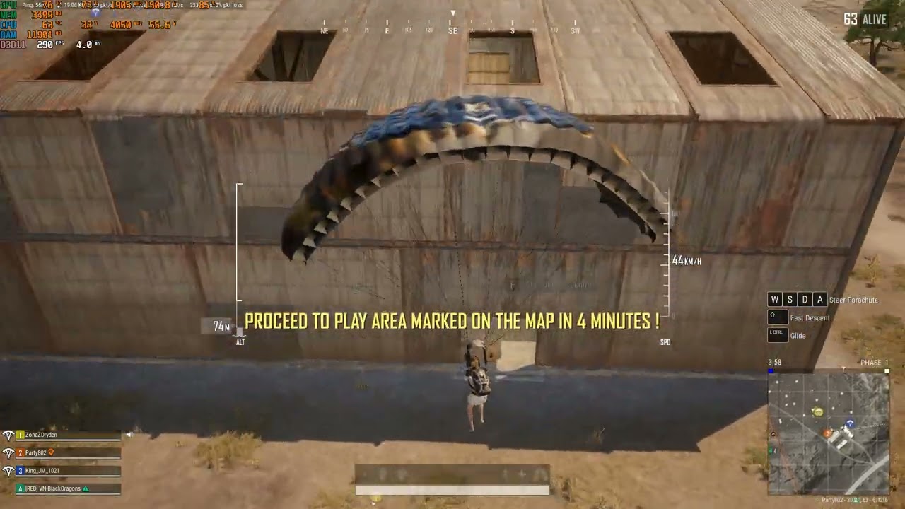 PUBG TEST | RYZEN 5700x3d + RTX 3060 12g Very low 1080p