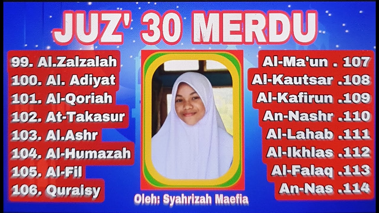 Murottal Al-Quran Merdu ‼️Juzz 30