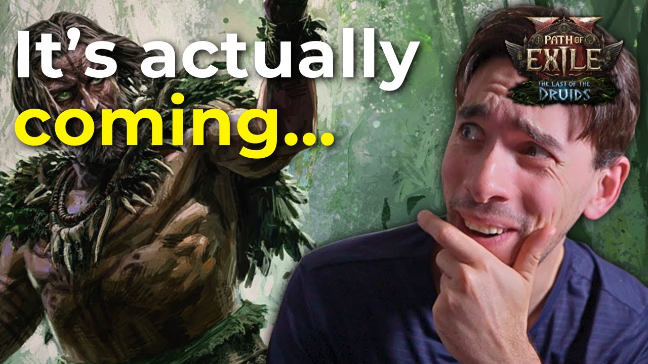 GGG Confirmed Path of Exile 2's NEXT UPDATE Includes The Druid! - 0.4 Hype
