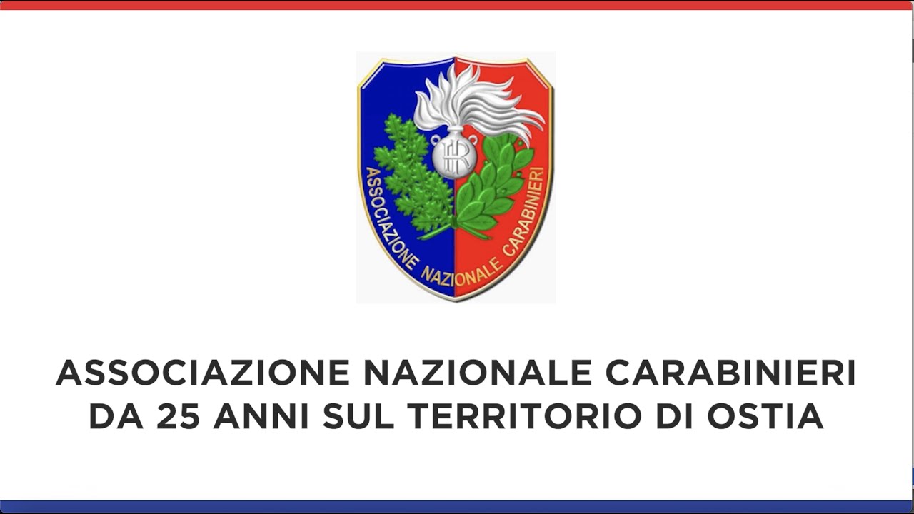 Associazione Nazionale Carabinieri da 25 anni sul territorio di Ostia